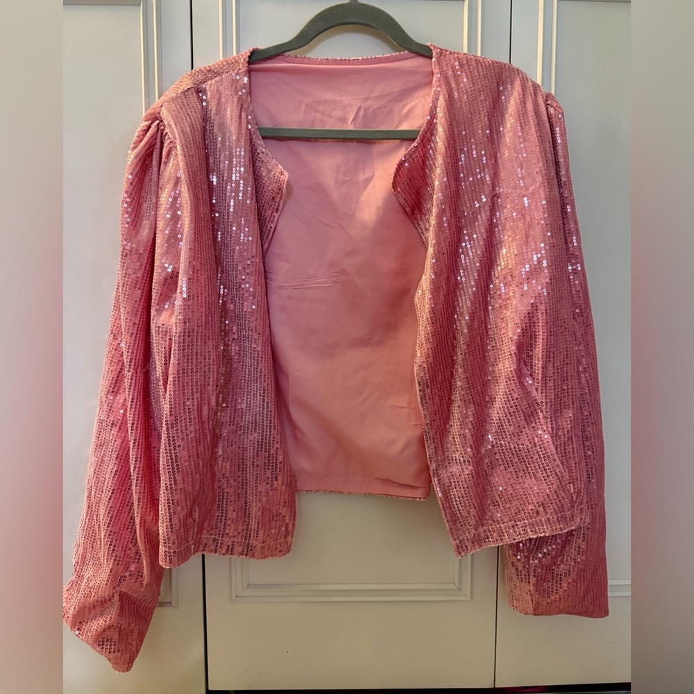 Sequin Pink Jacket